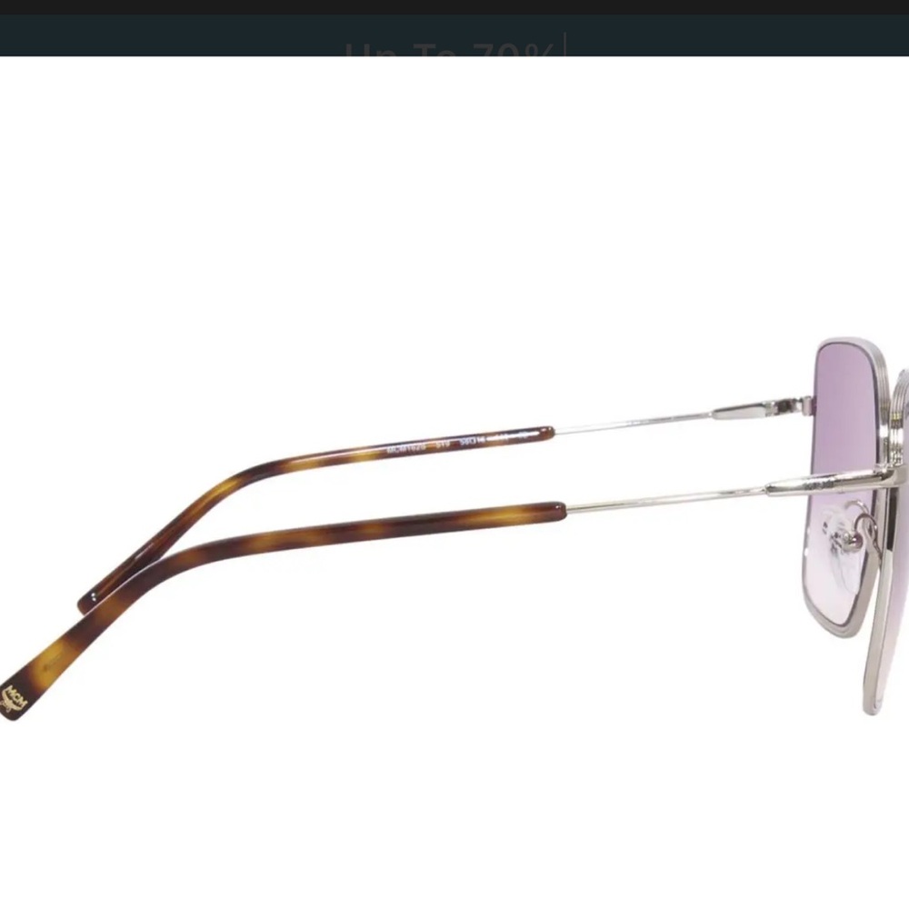 MCM162S 519 purple gradient square sunglasses - Picture 7 of 9